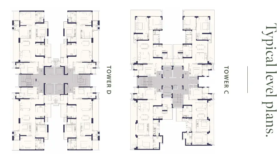 Tower C & D layout