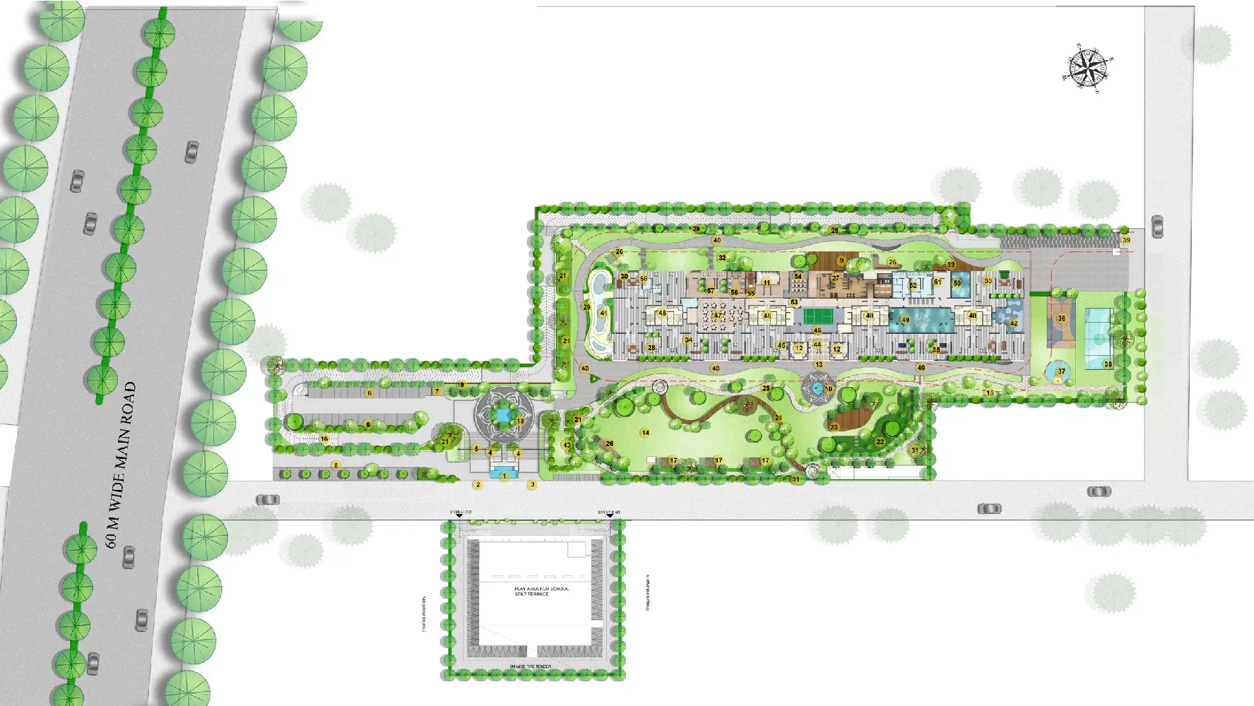 Sitemap of Tulip Melrose