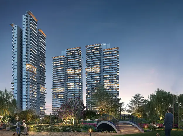 Facade View of Emaar Serenity Hills