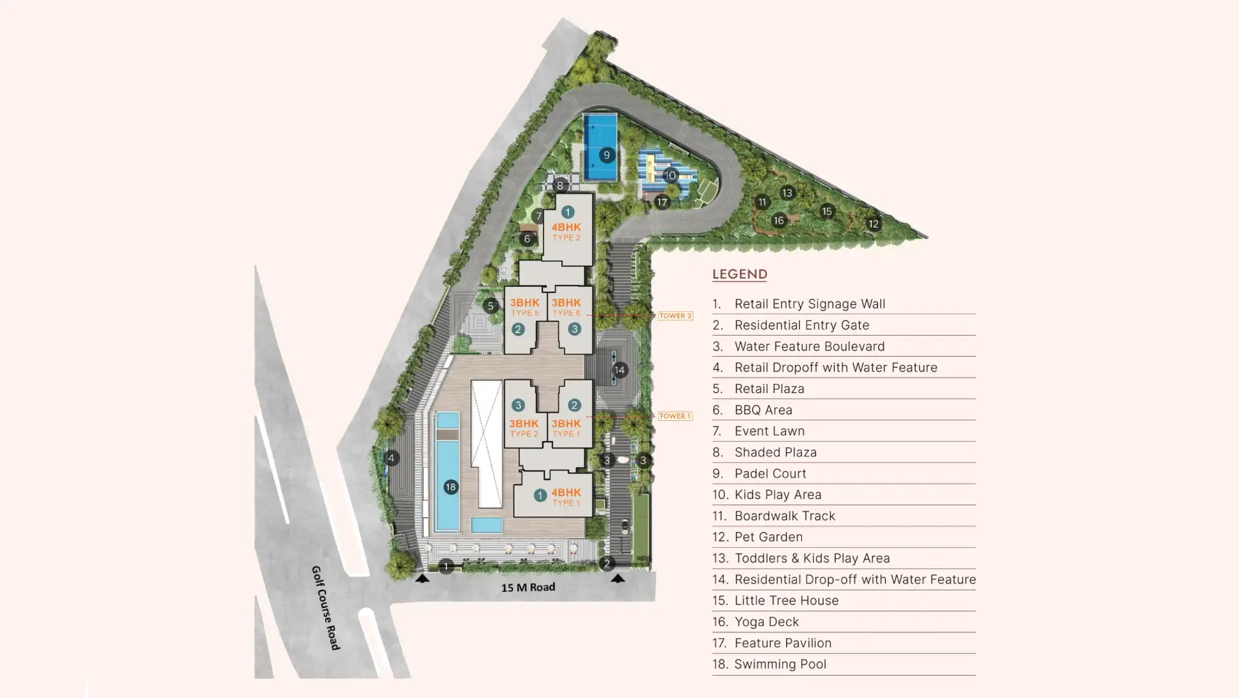 Master Plan of Godrej Astra
