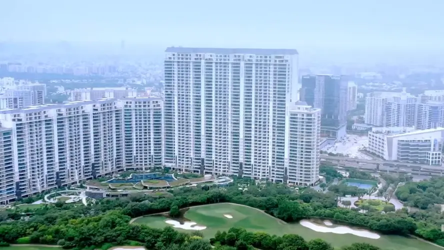 Facad View of DLF the Camellias